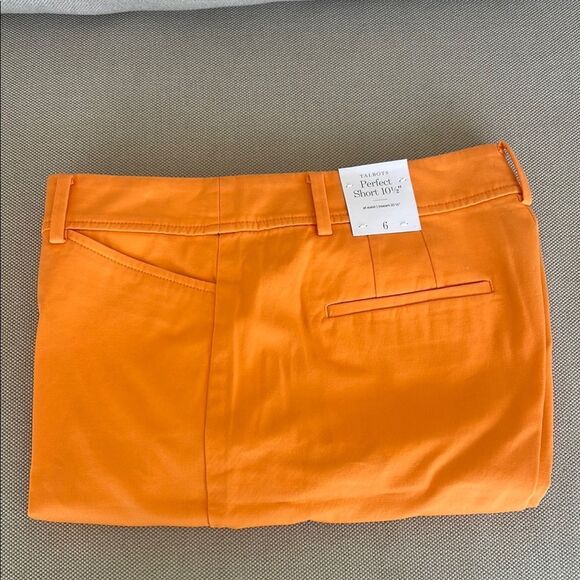 Talbots orange shorts - Picture 1 of 3